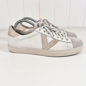 Victoria Berlin Sneaker- Hielo Womens Size 41/10 Neutral Wardrobe Basic Lace-up